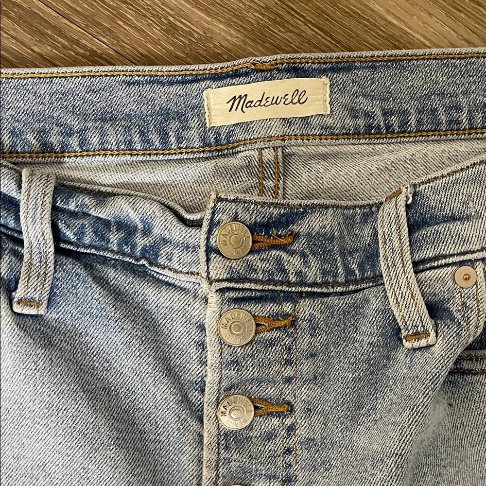 Madewell The Perfect Vintage Straight Jean Size: 32